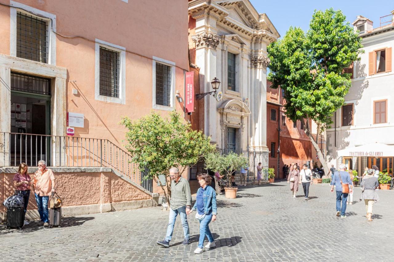 Mosaic Trastevere Silver Apartment - Top Collection Roma Esterno foto